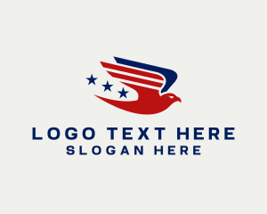 Freedom - American Eagle Sports Team logo design