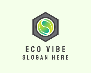 Sustainability - Sustainable Hexagon Leaf logo design