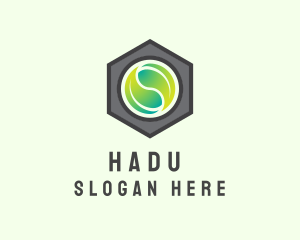 Mechanic - Sustainable Hexagon Leaf logo design