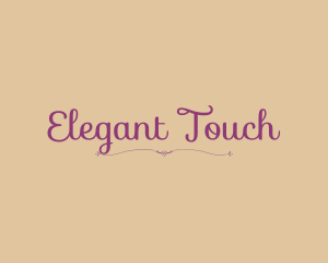 Delicate - Elegant Beauty Chic logo design