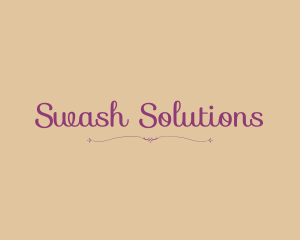 Swash - Elegant Beauty Chic logo design