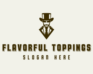 Top Hat Gentleman logo design