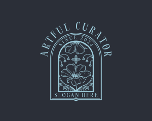 Stylish Floral Boutique Logo