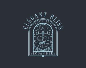 Stylish Floral Boutique Logo