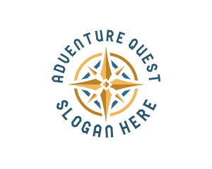 Expedition - Adventure Navigation Compass logo design