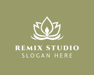 Lotus Yoga Studio logo design