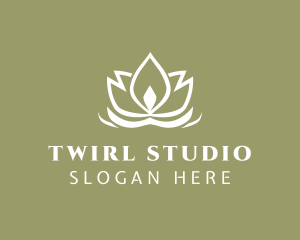 Lotus Yoga Studio logo design