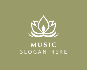 Lotus Yoga Studio logo design