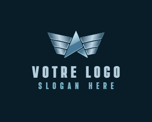 Metallic WingsLetter A Logo
