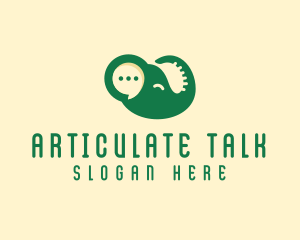 Speech - Chat Software Elephant logo design
