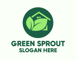 Green House Garden logo design