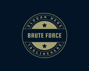 Armed Forces Star logo design