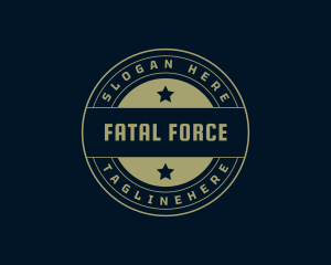 Armed Forces Star logo design