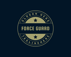 Armed Forces Star logo design