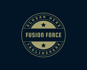 Armed Forces Star logo design