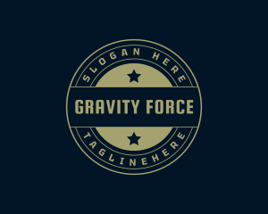 Armed Forces Star logo design