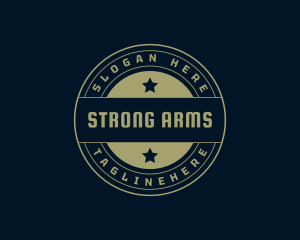 Armed Forces Star logo design