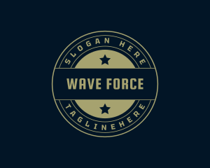 Armed Forces Star logo design