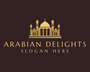 Arabic - Mosque Temple Architecture logo design