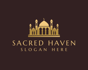 Mosque - Mosque Temple Architecture logo design