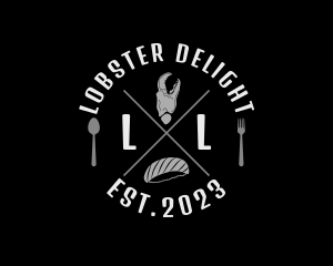 Sushi Lobster Seafood Restaurant logo design
