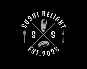 Sushi Lobster Seafood Restaurant logo design