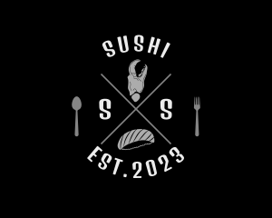 Sushi Lobster Seafood Restaurant logo design