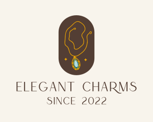 Premium Jewelry Necklace  logo design
