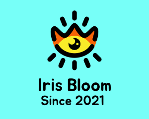 Iris - Tribal Artisan Eye logo design