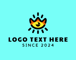 Pop Art - Tribal Artisan Eye logo design