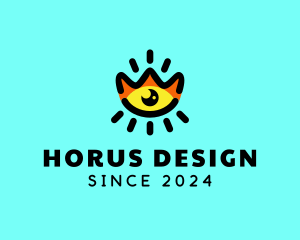 Horus - Tribal Artisan Eye logo design