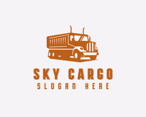 Logistics Truck Vehicle logo design