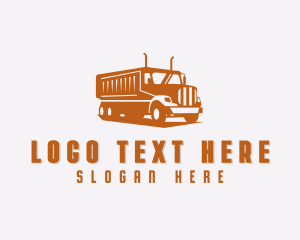 Mover - Logistics Truck Vehicle logo design