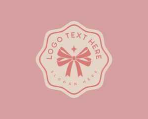 Dainty - Beauty Ribbon Boutique logo design