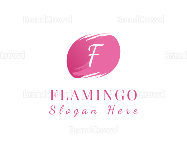 Feminine Beauty Paint Logo