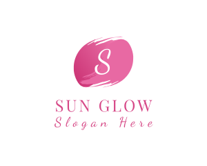 Tanning - Feminine Beauty Paint logo design