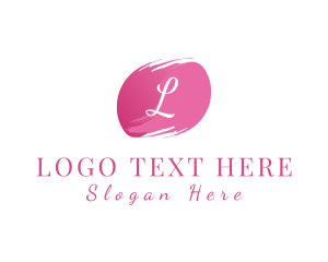 Art - Feminine Beauty Paint logo design