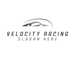 Super Car Auto Racing logo design