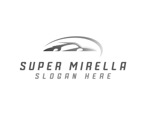 Super Car Auto Racing logo design