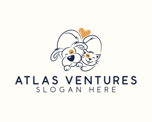 Pet Love Veterinarian logo design