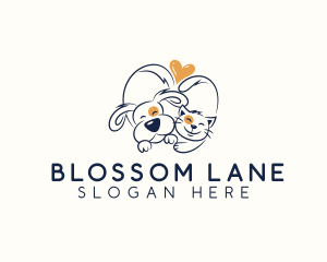 Pet Love Veterinarian logo design