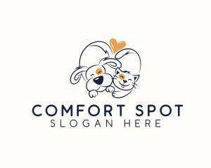 Pet Love Veterinarian logo design