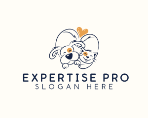 Pet Love Veterinarian logo design