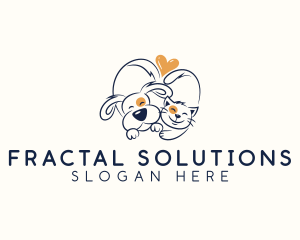 Pet Love Veterinarian logo design