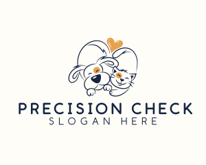 Pet Love Veterinarian logo design