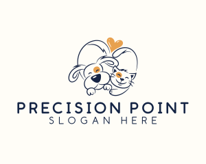 Pet Love Veterinarian logo design