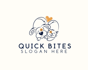 Pet Love Veterinarian logo design