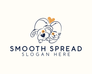 Pet Love Veterinarian logo design