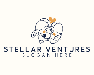 Pet Love Veterinarian logo design