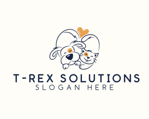 Pet Love Veterinarian logo design